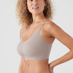 True & Co True Body Lift Full Cup Triangle Bra Bralette in Mink XL